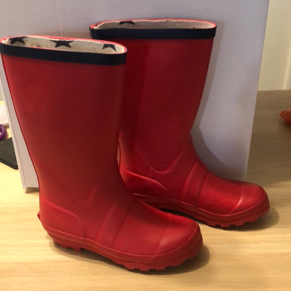Mini Boden Rain Boots Wellies sz 31 (12.5-13) GUC